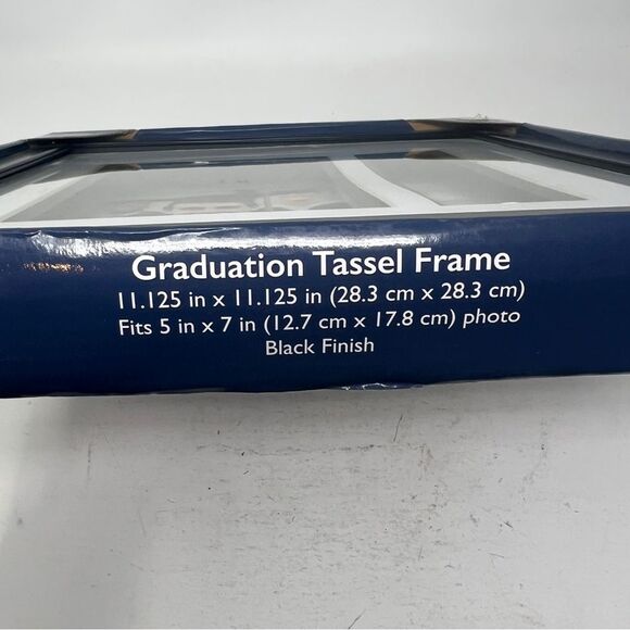 Navy and Gold Graduation Photo Frame - Picture 3 of 11